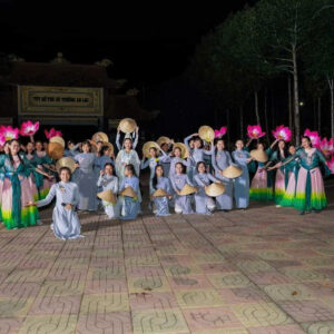 Bộ áo dài ngành nữ gia đình Phật Tử - Đoàn Phục Ngành Nữ - Hình ảnh 5